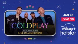 Don’t Have Coldplay Tickets? Don’t Fret—Here’s How You Can Stream the Concert Live on Hotstar Don’t Have Coldplay Tickets? Don’t Fret—Here’s How You Can Stream the Concert Live on Hotstar