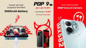 TECNO POP 9 5G with 8GB RAM Launching in India on January 8 via Amazon: Specs, Features, and Price Details TECNO POP 9 5G with 8GB RAM Launching in India on January 8 via Amazon: Specs, Features, and Price Details