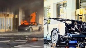 Tesla Cybertruck Reportedly Explodes In Las Vegas — Elon Musk Responds Tesla Cybertruck Reportedly Explodes In Las Vegas — Elon Musk Responds