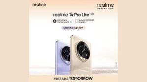 Realme 14 Pro Lite 5G Leaked Poster Reveals Starting Price and First Sale Date—Here’s What to Expect Realme 14 Pro Lite 5G Leaked Poster Reveals Starting Price and First Sale Date—Here’s What to Expect
