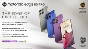 Motorola Edge 60 Pro Launching in India at 12 noon Today via Flipkart: Check Expected Price and Specifications Motorola Edge 60 Pro Launching in India at 12 noon Today via Flipkart: Check Expected Price and Specifications