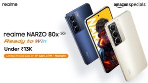Realme Narzo 80 Pro, Narzo 80x Set to Launch on April 9 in India; Early Bird Sale and Student Offers Announced Realme Narzo 80 Pro, Narzo 80x Set to Launch on April 9 in India; Early Bird Sale and Student Offers Announced