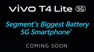 Vivo T4 Lite India Launch Teased on Flipkart, Touted as Company's Most Affordable 5G Phone Yet