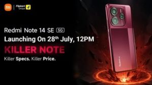Redmi Note 14 SE Launching in India on July 28; Key Specs and Flipkart Availability Confirmed