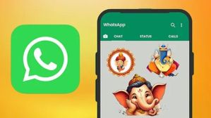 Ganesh Chaturthi 2025: How to Download, Create, and Share Ganpati Stickers on WhatsApp