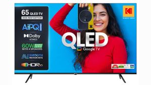 Kodak Launches 65”, 55”, 50” & 43” Matrix QLED TVs in India, Starting at Just ₹16,999 Kodak Launches 65”, 55”, 50” & 43” Matrix QLED TVs in India, Starting at Just ₹16,999