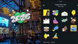 WhatsApp Launches 'Happy New Year 2026' Sticker Pack: Here's How to Send? WhatsApp Launches 'Happy New Year 2026' Sticker Pack: Here's How to Send?