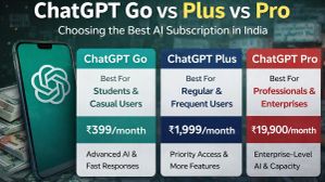 ChatGPT Go vs Plus vs Pro: Which AI Subscription Best Suits Your Needs (India Guide)