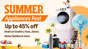 Amazon Summer Appliances Fest Sale Is Live: Up to 50% Off on ACs, Refrigerators and More Amazon Summer Appliances Fest Sale Is Live: Up to 50% Off on ACs, Refrigerators and More