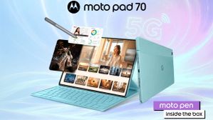 Moto Pad 70 5G Launched in India with MediaTek Dimensity 6400 SoC, 2.5K Display, 10,200mAh Battery, Android 16 Moto Pad 70 5G Launched in India with MediaTek Dimensity 6400 SoC, 2.5K Display, 10,200mAh Battery, Android 16