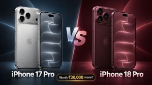 iPhone 18 Pro vs iPhone 17 Pro: Is the Rs 30,000 Price Jump Worth It?