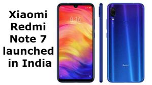 ಭಾರತದಲ್ಲಿ 'ರೆಡ್ಮಿ ನೋಟ್ 7' ರಿಲೀಸ್!..ಬೆಲೆ ಎಷ್ಟು ಗೊತ್ತಾ? ಭಾರತದಲ್ಲಿ 'ರೆಡ್ಮಿ ನೋಟ್ 7' ರಿಲೀಸ್!..ಬೆಲೆ ಎಷ್ಟು ಗೊತ್ತಾ?