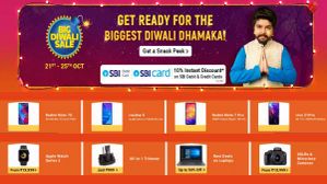 ಅಕ್ಟೋಬರ್ 21 ರಿಂದ ಫ್ಲಿಪ್ಕಾರ್ಟ್ ದೀಪಾವಳಿ ಹಬ್ಬದ ಸೇಲ್ ಆರಂಭ! ಅಕ್ಟೋಬರ್ 21 ರಿಂದ ಫ್ಲಿಪ್ಕಾರ್ಟ್ ದೀಪಾವಳಿ ಹಬ್ಬದ ಸೇಲ್ ಆರಂಭ!