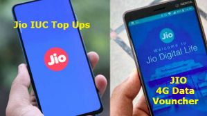 ಜಿಯೋ 4G ವೋಚರ್ ಮತ್ತು IUC ಟಾಪ್-ಅಪ್ ಪ್ಲ್ಯಾನ್: ಯಾವುದು ಯೋಗ್ಯ? ಜಿಯೋ 4G ವೋಚರ್ ಮತ್ತು IUC ಟಾಪ್-ಅಪ್ ಪ್ಲ್ಯಾನ್: ಯಾವುದು ಯೋಗ್ಯ?