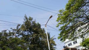 ಬಿಬಿಎಂಪಿ ಪರವಾನಿಗೆ ಇಲ್ಲದೇ ಹಾಕಲಾದ ಕೇಬಲ್ಗಳ ತೆರವು! ಬಿಬಿಎಂಪಿ ಪರವಾನಿಗೆ ಇಲ್ಲದೇ ಹಾಕಲಾದ ಕೇಬಲ್ಗಳ ತೆರವು!