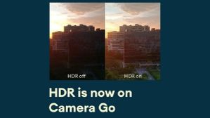 ಕ್ಯಾಮೆರಾ ಗೋ ಅಪ್ಲಿಕೇಶನ್‌ನಲ್ಲಿ HDR ಫೋಟೋ ಫೀಚರ್ಸ್‌ ಪರಿಚಯಿಸಿದ ಗೂಗಲ್‌!