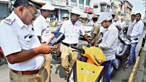ಇನ್ಮುಂದೆ ಪೋಲಿಸರು ನಡುರಸ್ತೆಯಲ್ಲಿ ವಾಹನ ತಡೆದು ದಂಡವಿಧಿಸುವಂತಿಲ್ಲ!