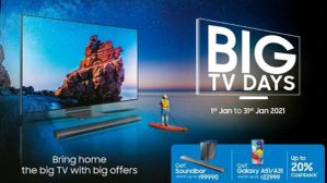 Samsung 'Big TV Days' sale!..ಟಿವಿ ಖರೀದಿಸಿದರೇ ಸ್ಮಾರ್ಟ್‌ಫೋನ್‌ ಉಚಿತ!