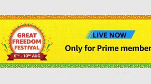 ಅಮೆಜಾನ್‌ ಗ್ರೇಟ್‌ ಫ್ರೀಡಂ ಫೆಸ್ಟಿವಲ್‌ ಸೇಲ್‌: ಗ್ರಾಹಕರಿಗೆ ಡಿಸ್ಕೌಂಟ್‌ಗಳ ಸುರಿಮಳೆ!