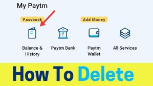 Paytm ಆಪ್‌ನಲ್ಲಿ ಪೇಮೆಂಟ್‌ ಹಿಸ್ಟರಿ ಡಿಲೀಟ್ ಮಾಡಬಹುದೇ?.ಇಲ್ಲಿದೆ ಮಾಹಿತಿ!