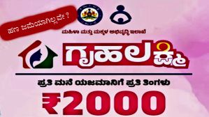 ನಿಮ್ಮ ಖಾತೆಗೆ ಗೃಹಲಕ್ಷ್ಮಿ ಹಣ ಜಮೆ ಆಗಿಲ್ಲವೇ ಚಿಂತೆ ಬೇಡ... ಈ ರೀತಿ ಮಾಡಿ! 