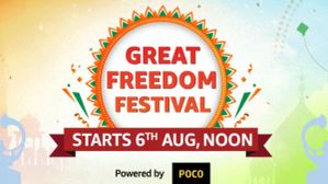 ನಾಳೆಯಿಂದ Amazon Great Freedom Festival Sale ಶುರು!..ಸಖತ್‌ ಆಫರ್‌!