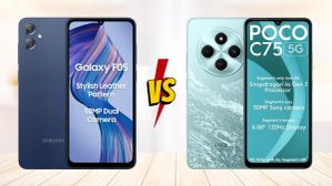 Poco C75 5G vs Samsung Galaxy F05: ಜಸ್ಟ್ 7,999 ರೂ.! ಯಾವ ಫೋನ್ ಬೆಸ್ಟ್? ಹೇಗಿವೆ ಫೀಚರ್ಸ್‌