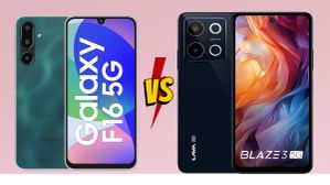 Samsung Galaxy F06 5G vs Lava Blaze 3 5G: ಯಾವುದು ಉತ್ತಮ? ಬೆಲೆ, ಫೀಚರ್ಸ್‌ ಹೀಗಿವೆ