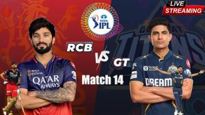 RCB vs GT: ಆರ್ಸಿಬಿಗೆ ಹ್ಯಾಟ್ರಿಕ್ ಗೆಲುವಿನ ಕನಸು.. ಸಿರಾಜ್ ಮೇಲೆ ಎಲ್ಲರ ಕಣ್ಣು; ಪಂದ್ಯ ಯಾವಾಗ, ಎಲ್ಲಿ ಲೈವ್ ವೀಕ್ಷಿಸಬೇಕು? RCB vs GT: ಆರ್ಸಿಬಿಗೆ ಹ್ಯಾಟ್ರಿಕ್ ಗೆಲುವಿನ ಕನಸು.. ಸಿರಾಜ್ ಮೇಲೆ ಎಲ್ಲರ ಕಣ್ಣು; ಪಂದ್ಯ ಯಾವಾಗ, ಎಲ್ಲಿ ಲೈವ್ ವೀಕ್ಷಿಸಬೇಕು?