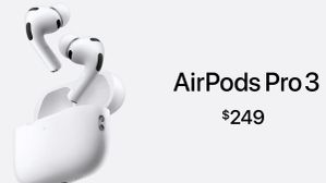 ಆಪಲ್ AirPods Pro 3 ಬಿಡುಗಡೆ: ಇದು ವಿಶ್ವದ ಅತ್ಯುತ್ತಮ ANC ಇಯರ್ಫೋನ್?! ಆಪಲ್ AirPods Pro 3 ಬಿಡುಗಡೆ: ಇದು ವಿಶ್ವದ ಅತ್ಯುತ್ತಮ ANC ಇಯರ್ಫೋನ್?!