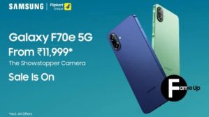 Samsung Galaxy F70e 5G ಸೇಲ್ ಆರಂಭ: ಕೊಡುಗೆಯ ಬೆಲೆ 11,999 ರೂ. ಮಾತ್ರ!