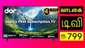 வாடகைக்கு 43 இன்ச் QLED Smart Tv.. மாதம் ரூ.799 வாடகை.. 24+ OTT.. 300+ சேனல்.. அட்வான்ஸ் திரும்ப தரப்படும்.. வாடகைக்கு 43 இன்ச் QLED Smart Tv.. மாதம் ரூ.799 வாடகை.. 24+ OTT.. 300+ சேனல்.. அட்வான்ஸ் திரும்ப தரப்படும்..