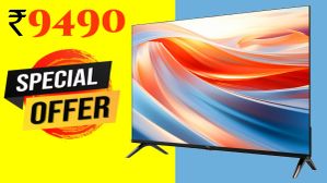 அடேங்கப்பா.. ரூ.9 ஆயிரத்திற்கு இந்த 32 இன்ச் Smart TV அமோகமா இருக்கே.. 54% சலுகையுடன் எந்த பிராண்டட் டிவி? அடேங்கப்பா.. ரூ.9 ஆயிரத்திற்கு இந்த 32 இன்ச் Smart TV அமோகமா இருக்கே.. 54% சலுகையுடன் எந்த பிராண்டட் டிவி?