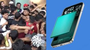 அடிதடிக்கு நடுவே.. ரூ.82,900 கொடுத்து வாங்குன iPhone 17 மாடலின் பேட்டரி mAh-ஐ கேட்டு கஸ்டமர்ஸ் கதறல்! அடிதடிக்கு நடுவே.. ரூ.82,900 கொடுத்து வாங்குன iPhone 17 மாடலின் பேட்டரி mAh-ஐ கேட்டு கஸ்டமர்ஸ் கதறல்!