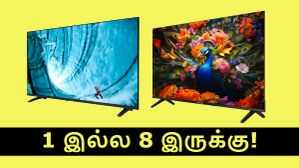 ரூ.12,499 முதல்.. அடிதூள் கிளப்பும் ஆபர் விலையில் 43-இன்ச் ஸ்மார்ட் TVகள்.. 1 இல்ல 8 ஆப்ஷன் இருக்கு!