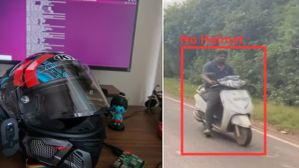 AI ஹெல்மெட் உருவாக்கிய இன்ஜினியர்.. போக்குவரத்து காவல்துறைக்குப் பறந்த புகார்கள்.. எப்படி தெரியுமா? AI ஹெல்மெட் உருவாக்கிய இன்ஜினியர்.. போக்குவரத்து காவல்துறைக்குப் பறந்த புகார்கள்.. எப்படி தெரியுமா?