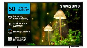 ஹாலுக்கு 1.. பெட்ரூமுக்கு 1 வாங்குவீங்க.. 35 சதவீத ஆஃபர்.. 50 இன்ச் Samsung TV.. டால்பி ஆடியோ.. டைசன் TV OS!