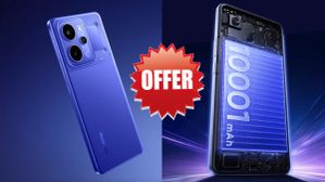 பிளிப்கார்ட்டில் பகீர்.. லேட்டஸ்ட் 10001mAh பேட்டரி, Realme 5ஜி போன் மீது ரூ.2800 விலை குறைப்பு.. எந்த மாடல்? பிளிப்கார்ட்டில் பகீர்.. லேட்டஸ்ட் 10001mAh பேட்டரி, Realme 5ஜி போன் மீது ரூ.2800 விலை குறைப்பு.. எந்த மாடல்?