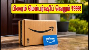 அமேசான் பிரைம் மெம்பர்ஷிப் வெறும் ₹999-க்கு! ஜூலை மெகா சேலுக்கு முன் இந்த சூப்பர் சான்ஸை மிஸ் பண்ணாதீங்க! அமேசான் பிரைம் மெம்பர்ஷிப் வெறும் ₹999-க்கு! ஜூலை மெகா சேலுக்கு முன் இந்த சூப்பர் சான்ஸை மிஸ் பண்ணாதீங்க!
