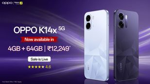 OPPO K14x 5G Gets New 4GB + 64GB Variant In India: Check Price, Offers