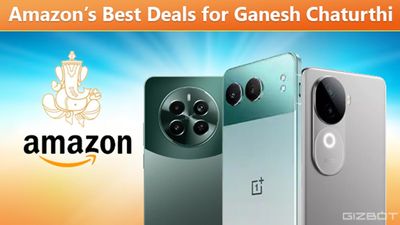 Amazon’s Ganesh Chaturthi Sale Is Live: Up to 75% Off on Phones, Smartwatches, Laptops, and More