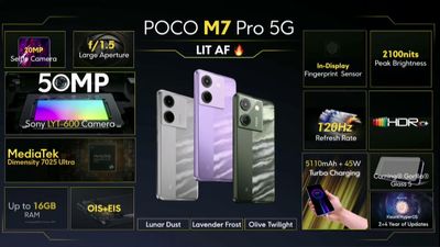 Poco M7 Pro 5G Goes on Sale in India at 12 noon Today via Flipkart: Check Price, Specifications, Offers
