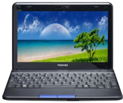 Toshiba NB510-A1110 Laptop (2nd Gen Atom Dual Core/ 2GB/ 320GB/ Win7 Starter)
