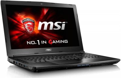 MSI G (GP62 7RD) Windows 10-16GB-1TB HDD-128GB SSD-Core i7 7th Gen-4GB Graphics