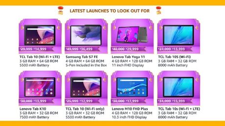 Amazon Great Indian Festival Sale 2021: Discount Offers On Premium Tablets Amazon Great Indian Festival Sale 2021: Discount Offers On Premium Tablets