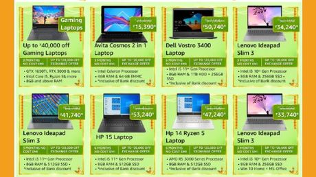 Amazon Great Indian Festival Sale: Discount Offers On Best Selling Laptops Amazon Great Indian Festival Sale: Discount Offers On Best Selling Laptops