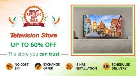 Top 10 Best Deals On Smart TVs During Amazon Great Republic Day Sale 2022