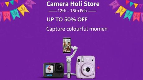 Amazon Camera Holi Store Sale: Up To 50% Discount Offers On Best Camera And Camera Accessorizes Amazon Camera Holi Store Sale: Up To 50% Discount Offers On Best Camera And Camera Accessorizes