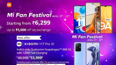 Amazon Mi Fan Festival Sale: Discount Offers On Mi Smartphones