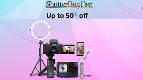 Amazon ShutterBug Fest Sale: Discount Offers On DSLR Cameras, Action Cameras, And More Cameras